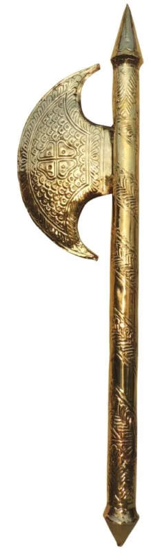 Brass Pooja Accessory for Pooja (Parshuram Farsa), 30 inch