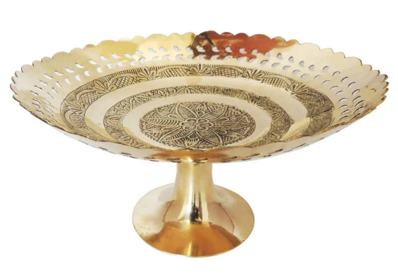 Brass Bowl, 9 inch, 360 g