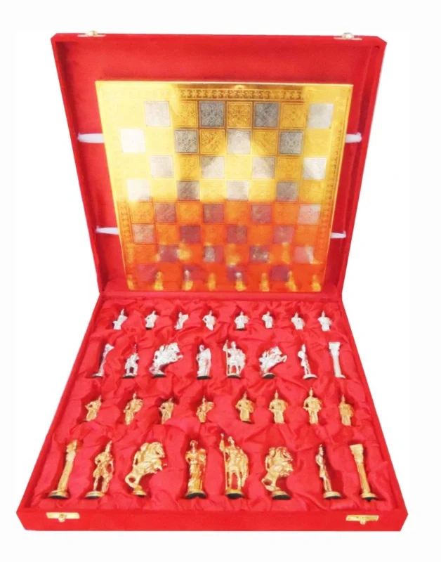 Brass Chess Gold Silver, 1 inch