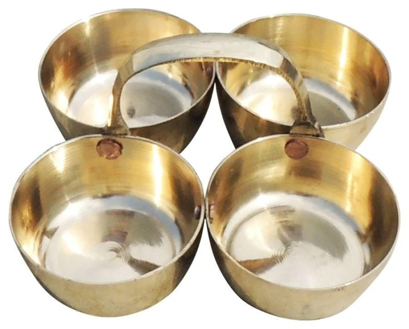Brass Bowl (Chokta Small Combined), 3.1 inch