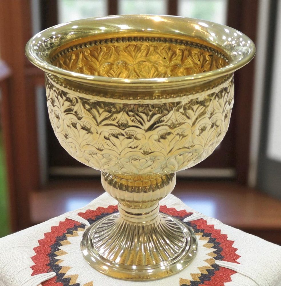 Brass Bowl, 5.5 inch, brass, Vedikcraft Moradabad
