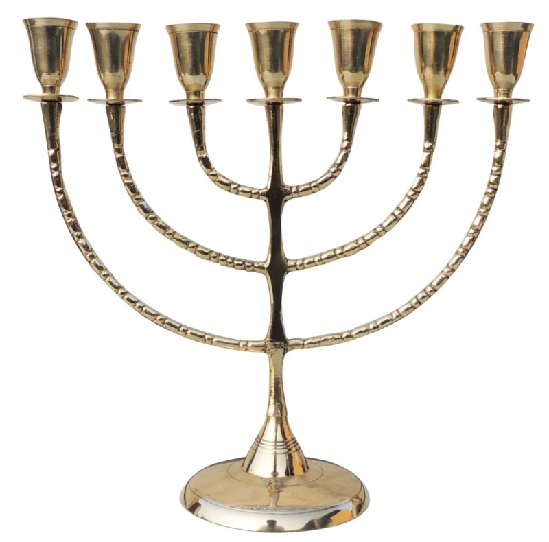 Brass Candle Stand, 11.2 inch