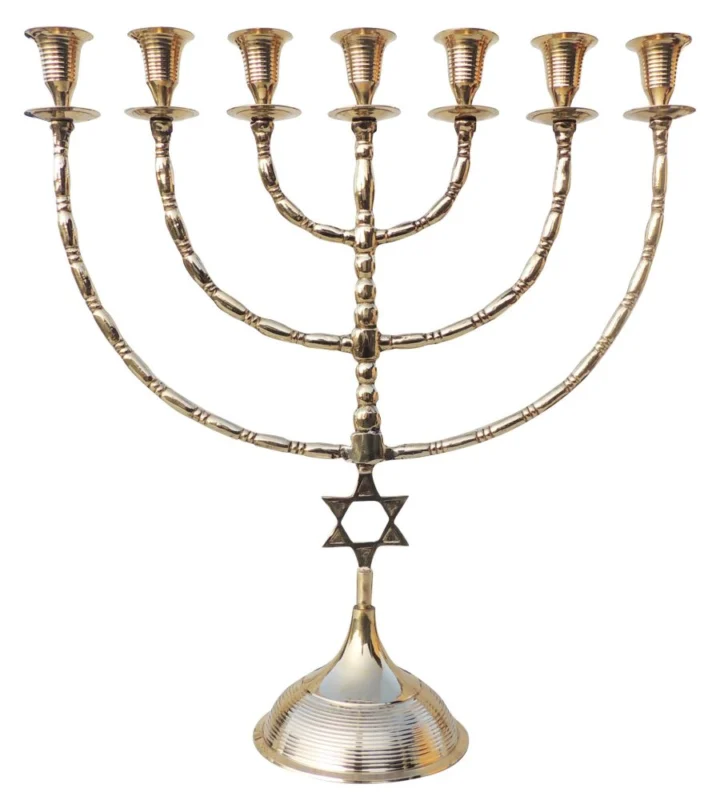 Brass Candle Stand, 18.2 inch