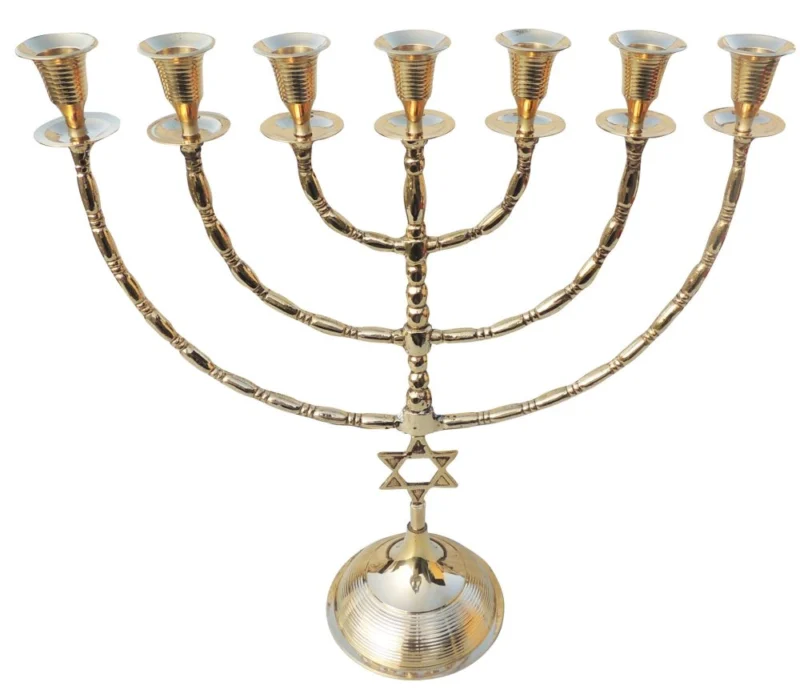 Brass Candle Stand, 18.2 inch
