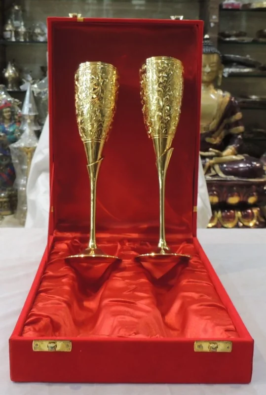 Brass Glass (Gilas) (Diwali), design B306-B