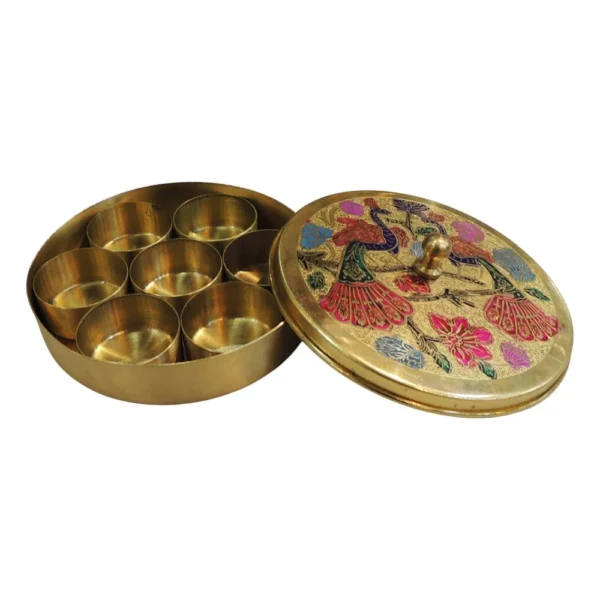 Brass Bowl (Spice), 5 inch, brass, Vedikcraft Moradabad