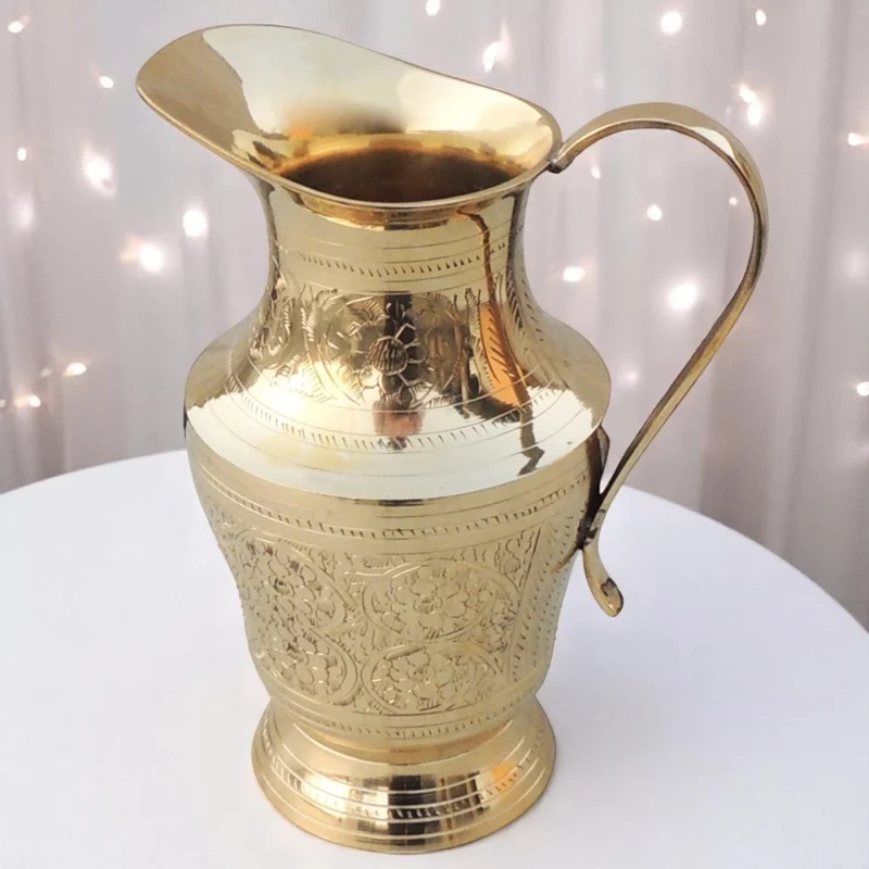 Brass Jug, 8.5 inch
