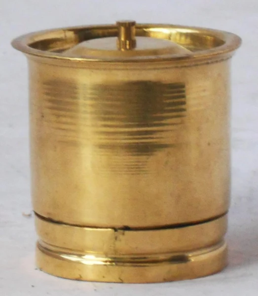 Brass Drum, 3 inch, brass, Vedikcraft Moradabad