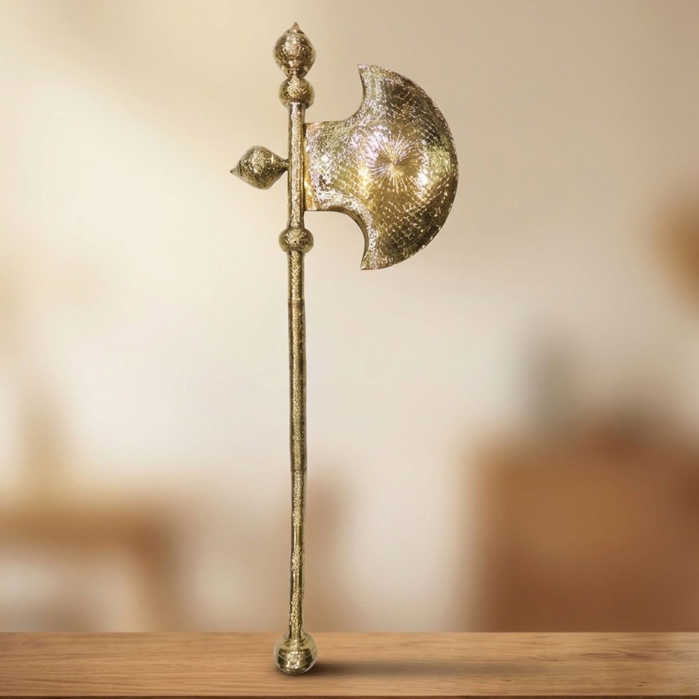 Brass Pooja Accessory for Pooja (Farsa), 60 inch, brass, Vedikcraft Moradabad