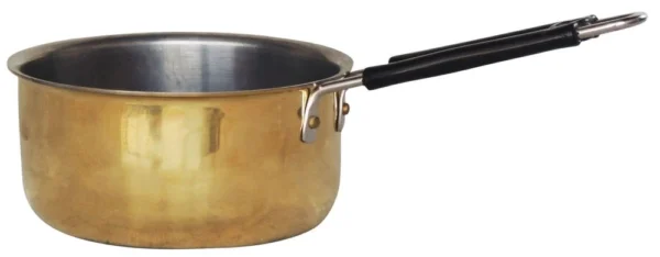 Brass Pan (Fry), 5 inch, brass, Vedikcraft Moradabad