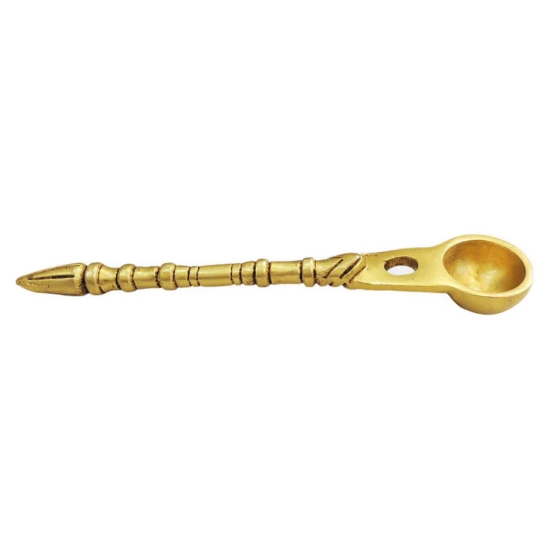Brass Spoon (Ghee Use), 0.5 inch