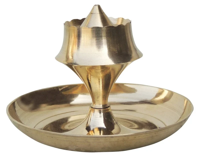 Brass Agarbatti Stand (Agardan), 120 g