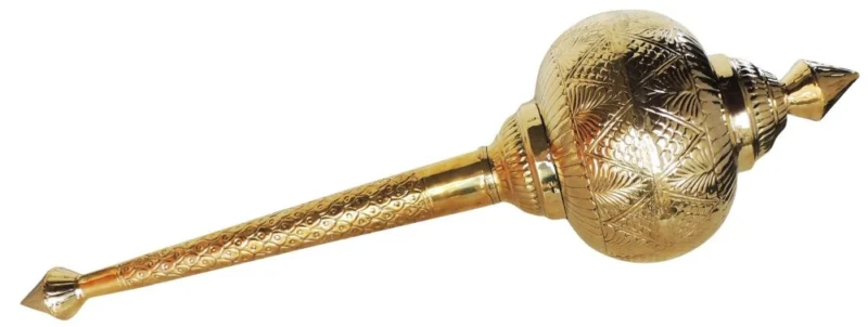 Brass Hanuman Gada for Pooja, 42 inch