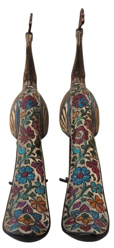 Brass Peacock Showpiece Pair, 17.5 inch, 8.84 kg