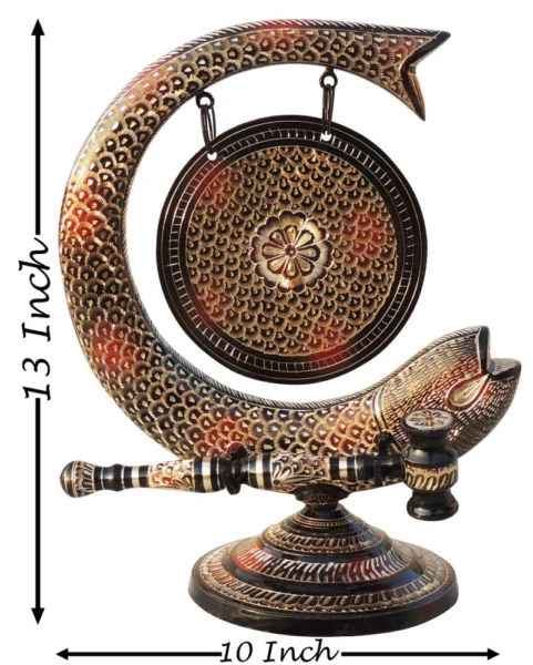 Brass Home Fish Mix, 13 inch, design AN172-C, brass, Vedikcraft Moradabad