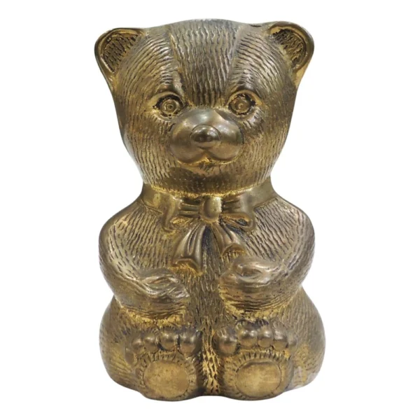 Brass Home Cat Gullak, 5 inch, brass, Vedikcraft Moradabad