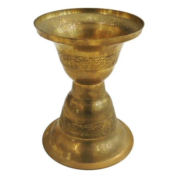 Brass Home Spittoon, 6 inch, brass, Vedikcraft Moradabad