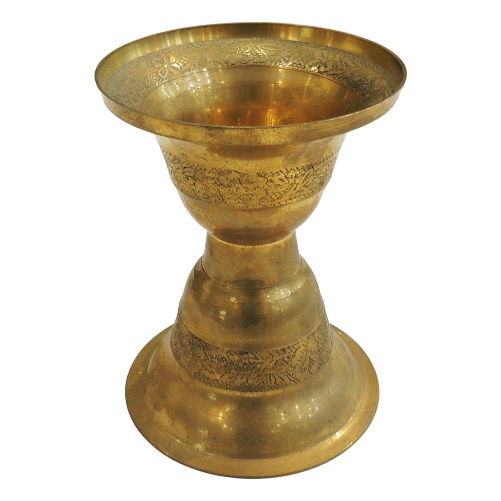 Brass Home Spittoon, 6.5 inch, brass, Vedikcraft Moradabad