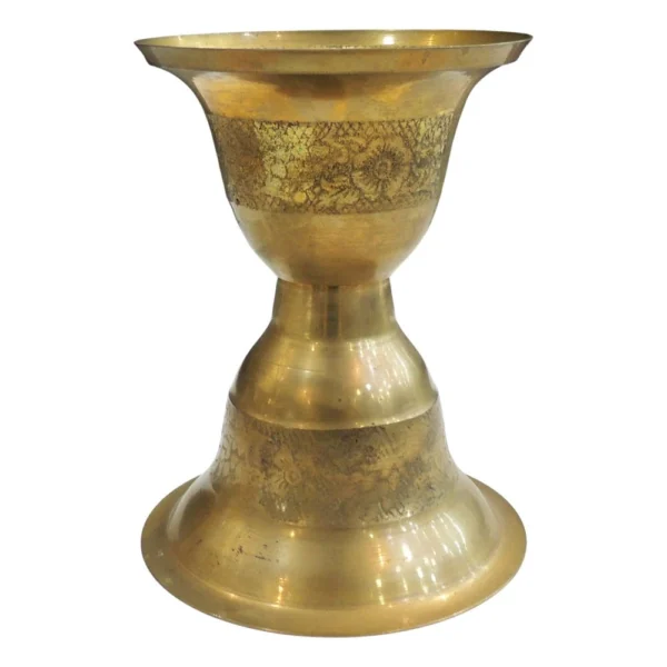 Brass Home Spittoon, 7 inch, brass, Vedikcraft Moradabad