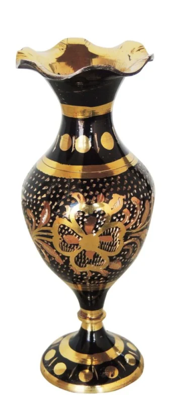 Brass Flower Pot for Home and Garden, 6 inch, 230 g