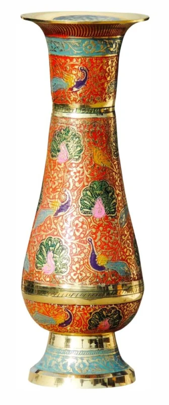 Brass Flower Pot for Home and Garden, 10 inch, 680 g