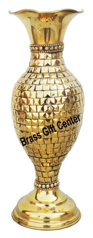 Brass Flower Pot for Home and Garden, 430 g