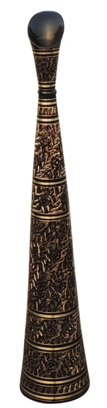 Brass Flower Pot for Home and Garden, 35 inch, 4.4 kg
