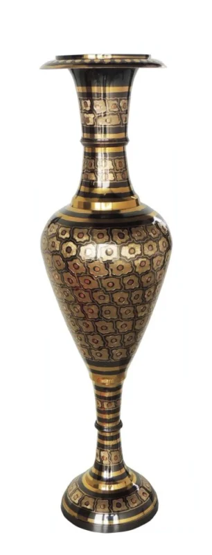 Brass Flower Pot for Home and Garden, 29.5 inch, 3.92 kg