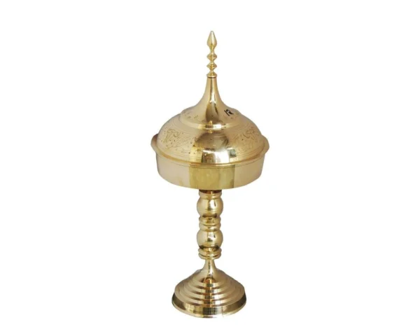 Brass Bowl (Hurahi), 8.5 inch, brass, Vedikcraft Moradabad