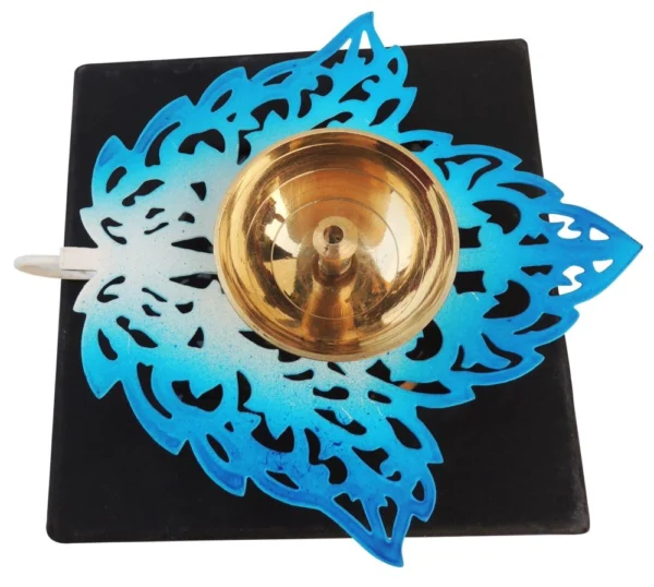 Brass Table Diya (Deepak), 2 inch, brass, Vedikcraft Moradabad