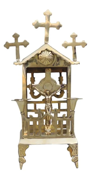 Jesus Christ Idol in Brass, brass, Vedikcraft Moradabad