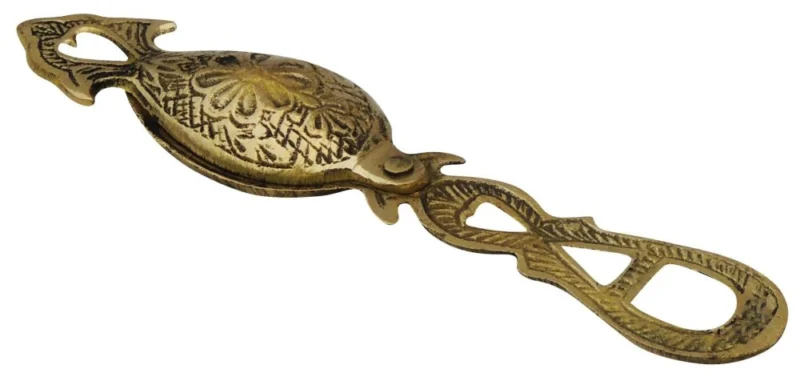 Brass Kajrota Kajal Dani Embose, 0.8 inch