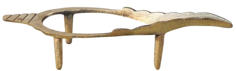 Brass Pooja Accessory for Pooja (Konch), 1.5 inch