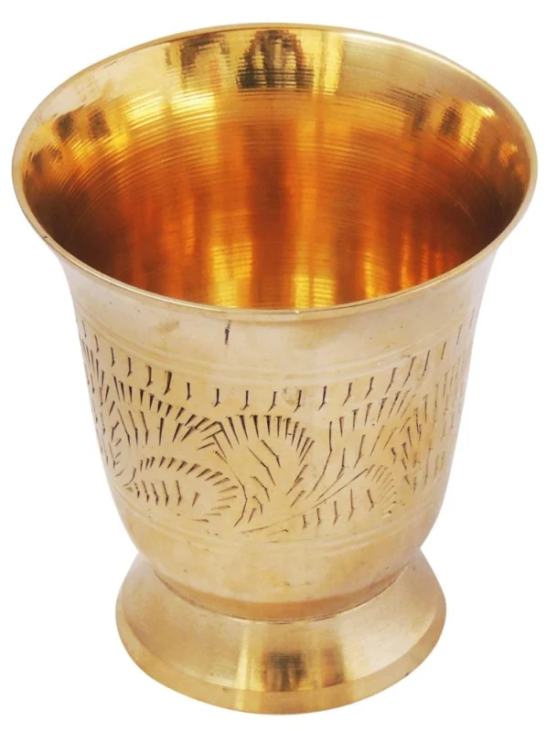 Brass Glass (Gilas), 150 ml (Lemon)