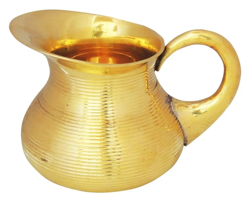 Brass Jug, 1 Litre (Luxury), 5 inch