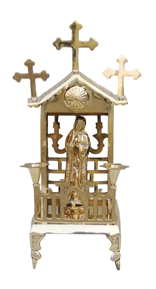 Mother Mary Idol in Brass, brass, Vedikcraft Moradabad