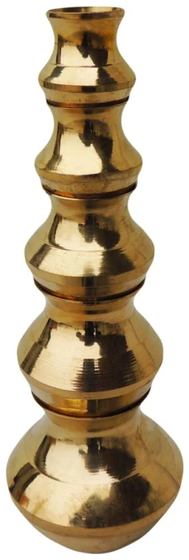 Brass Water Bottle, 7.5 inch