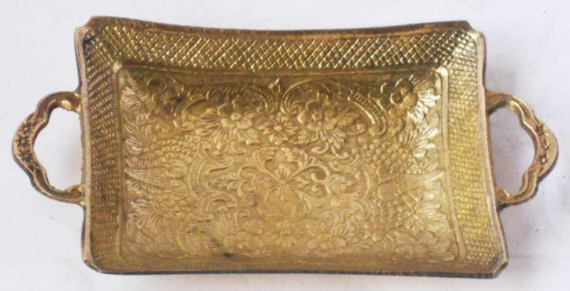 Brass Miniature Tray, 1 inch