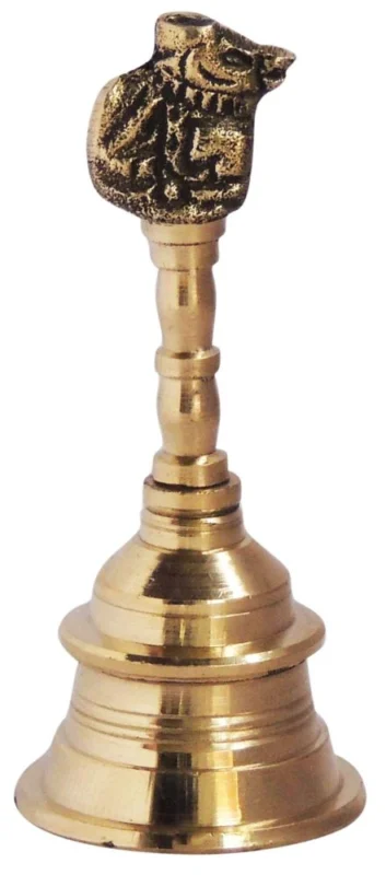 Brass Nandi Bell (Ghanti), 3.5 inch (No. 1)