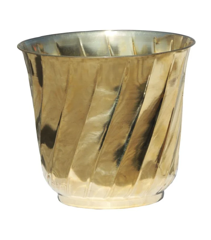 Brass Planter for Home and Garden (Gamala Diameter), 11 inch