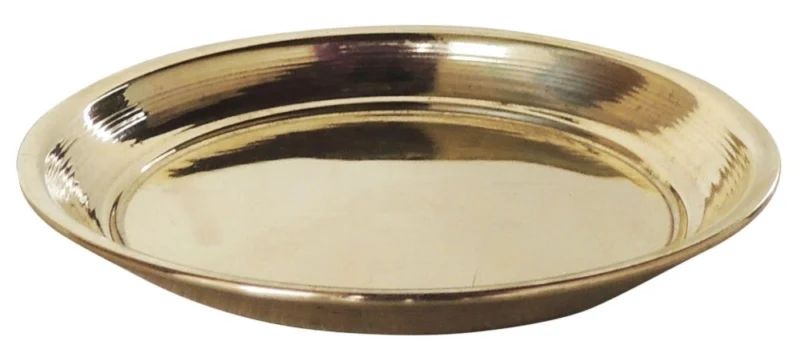 Brass Pooja Thali (No. 3)