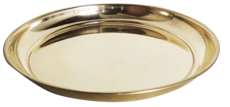 Brass Pooja Thali (No. 5)