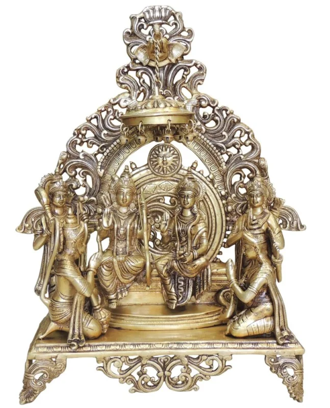 Ram Darbar Idol in Brass, 25 kg