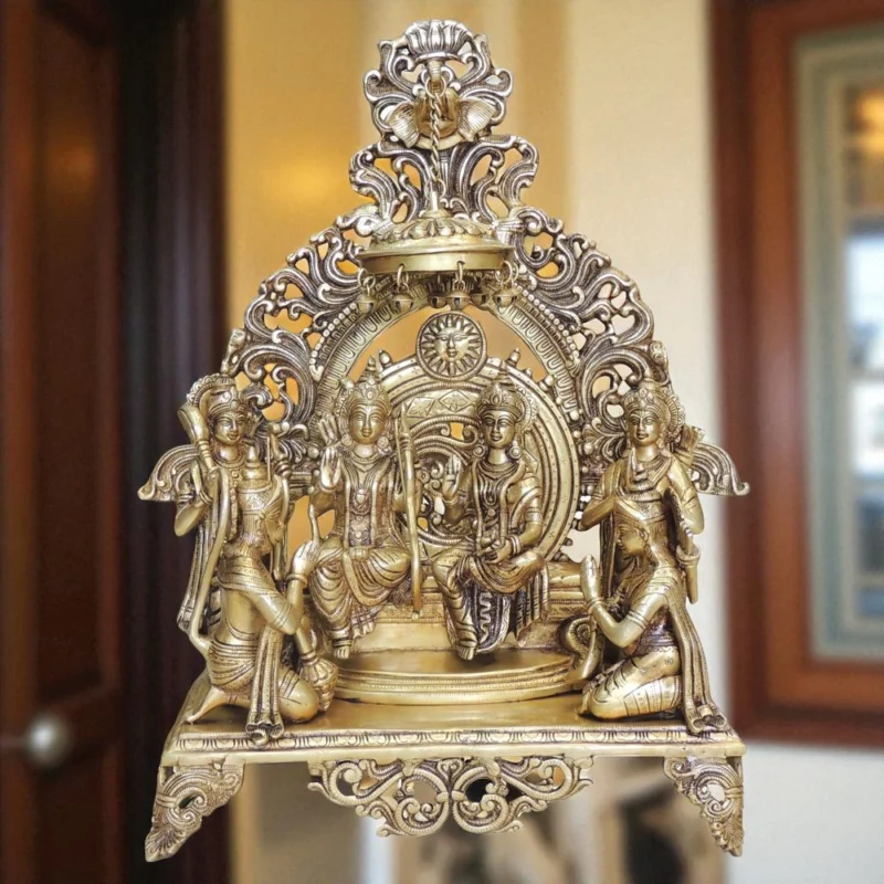Ram Darbar Idol in Brass, 25 kg