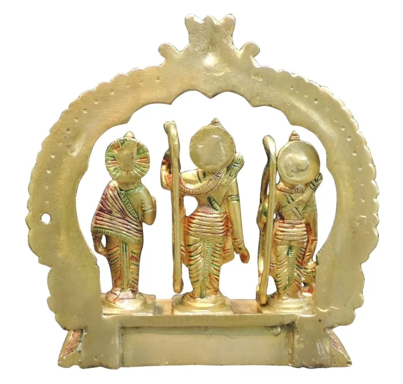 Ram Darbar Idol in Brass (Same), 2.15 kg