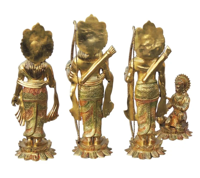 Ram Darbar Idol in Brass (Ramdarbar), 70.84 kg