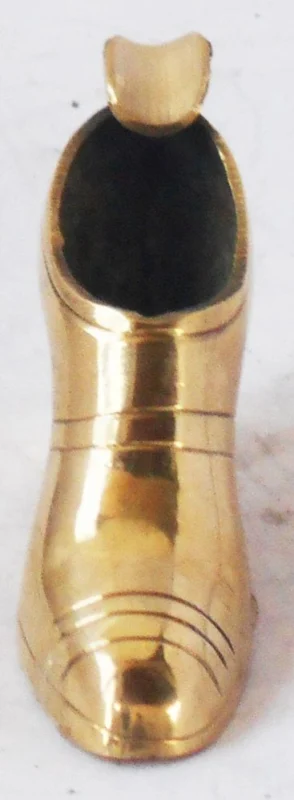 Brass Shoe Shape Ashtray, 2 inch