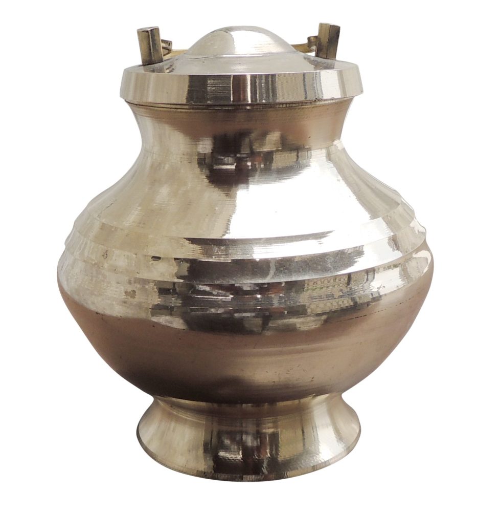 Brass Ganga Jali, 500 ml (Showpiec Gangajali), 5 inch, brass, Vedikcraft Moradabad