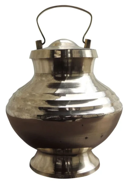 Brass Ganga Jali, 600 ml (Showpiec Gangajali), 5.5 inch, brass, Vedikcraft Moradabad
