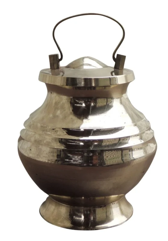 Brass Ganga Jali, 300 ml (Showpiec Gangajali), 4 inch (No. 7)